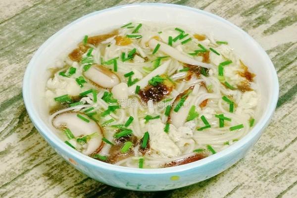 菌菇鸡蛋面的做法图解13