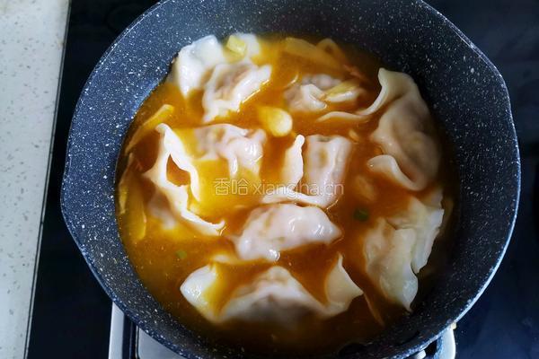 酸汤饺子的做法图解14