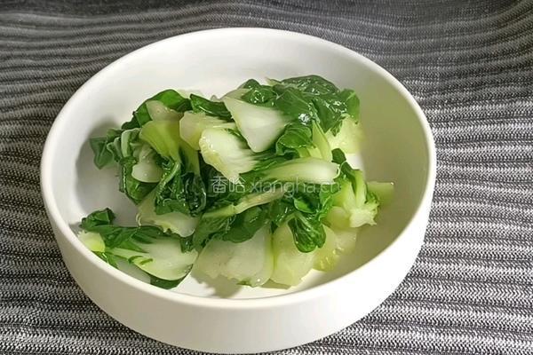 蒜爆小白菜的做法图解7