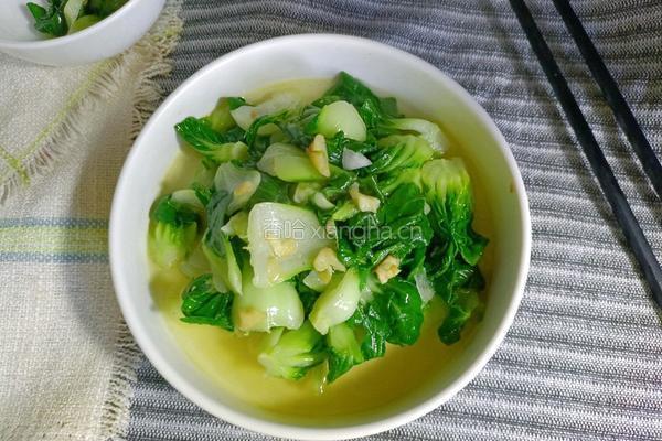 蒜爆小白菜的做法图解9