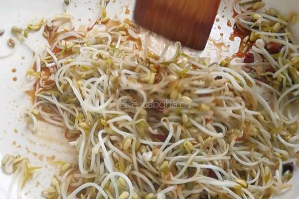 酸辣绿豆芽的做法图解5