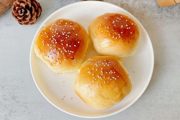 淡奶油餐包的做法图解14