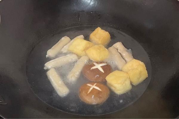 燕饺豆泡汤的做法图解5