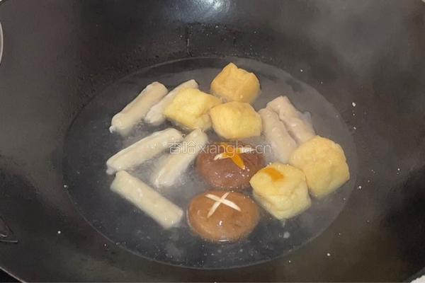 燕饺豆泡汤的做法图解6