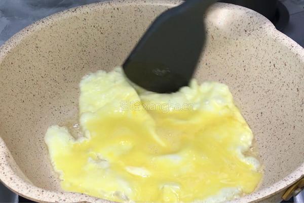 青菜鸡蛋肉丝汤面的做法图解5