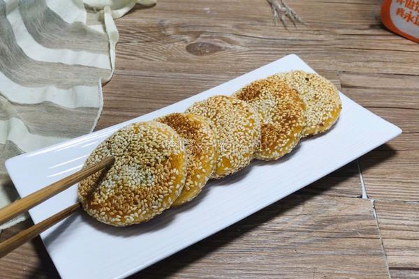 豆沙馅南瓜饼的做法图解11