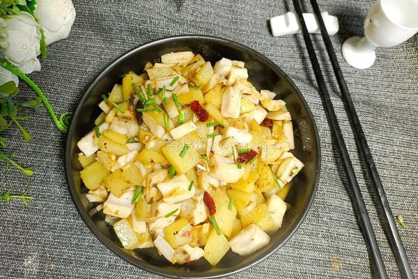 酸辣土豆藕丁的做法图解10