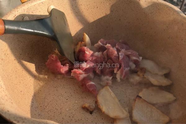 白菜炖豆渣的做法图解6