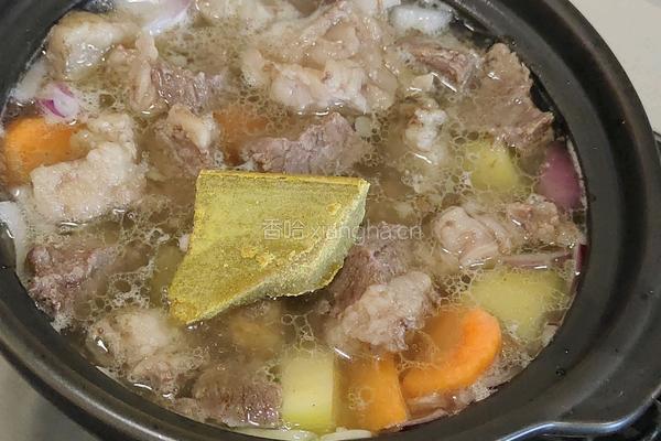 咖喱牛肉炖土豆的做法图解9