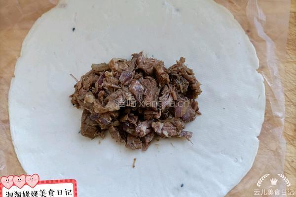 千层饼烤包子的做法图解8