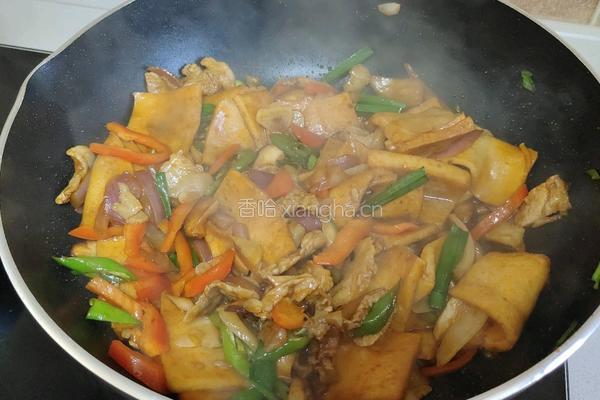 干锅千叶豆腐的做法图解12