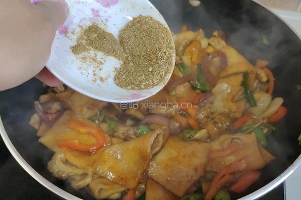 干锅千叶豆腐的做法图解13
