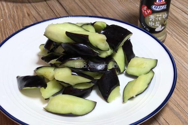 茄子茭白炖肉的做法图解12