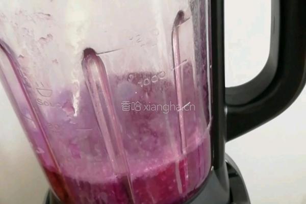 山药紫薯牛奶的做法图解4