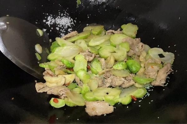 儿菜炒肉片的做法图解7