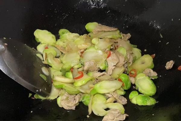 儿菜炒肉片的做法图解8