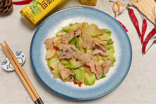 儿菜炒肉片的做法图解10