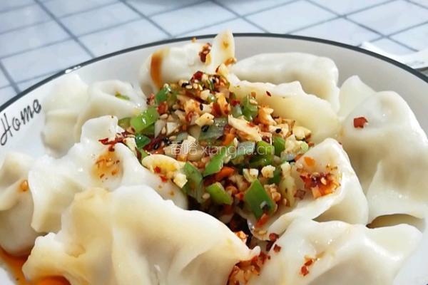 油泼饺子的做法图解5