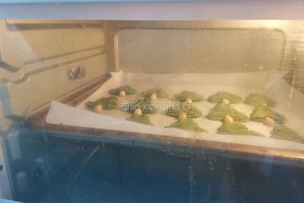 圣诞树饼干的做法图解8