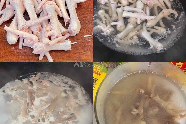 柠香凉拌凤爪的做法图解2