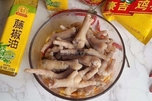 柠香凉拌凤爪的做法图解5