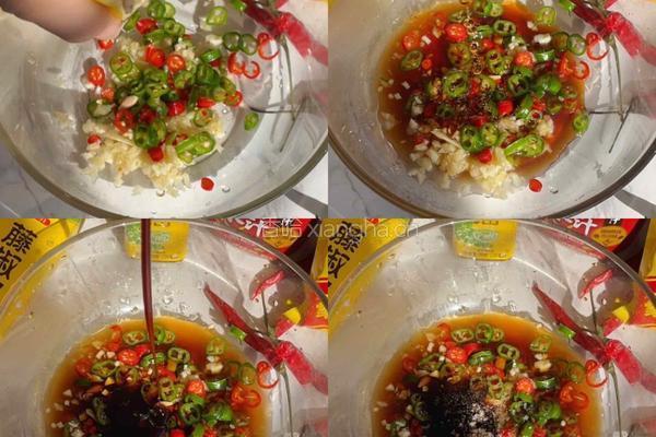 凉拌花蛤的做法图解3