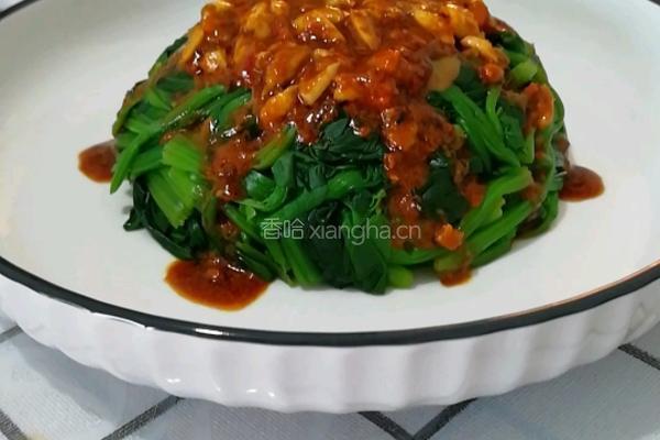 麻酱菠菜的做法图解6