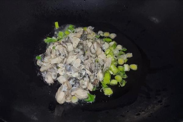 海蛎炒河粉的做法图解3