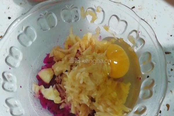 苹果鸡蛋饼的做法图解3