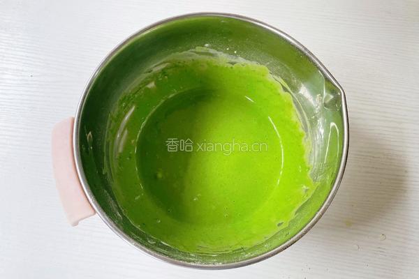 圣诞树松饼蛋糕的做法图解6
