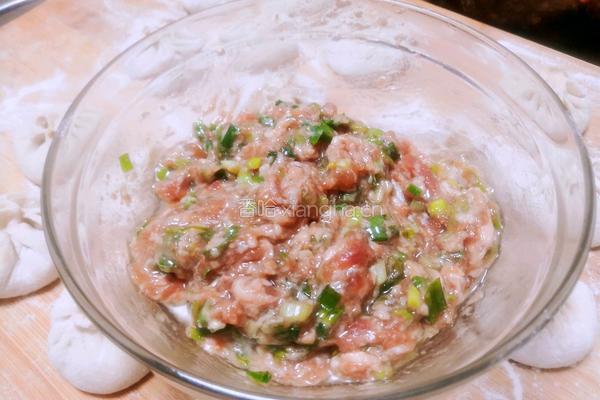 猪肉香葱馅的做法的做法图解8