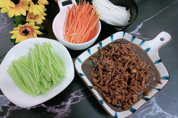 京酱肉丝的做法图解15