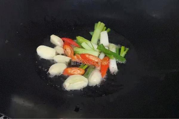辣炒海虹的做法图解2