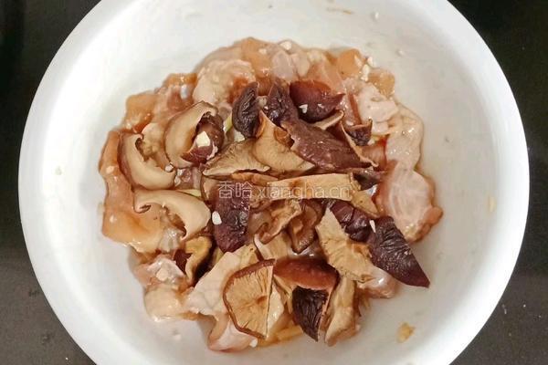 香菇蒸鸡的做法图解13