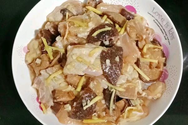 香菇蒸鸡的做法图解16