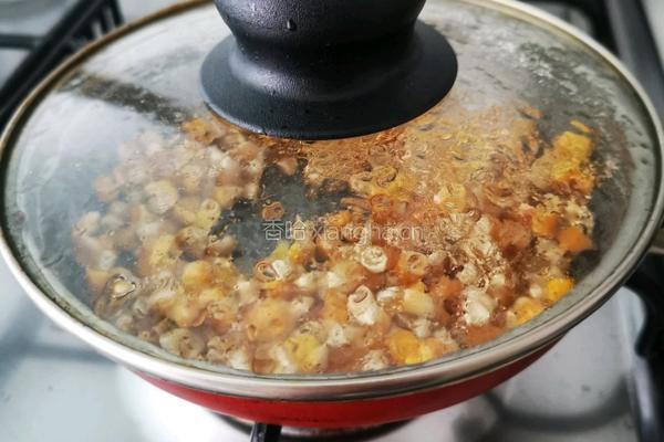 小锅爆米花的做法图解4