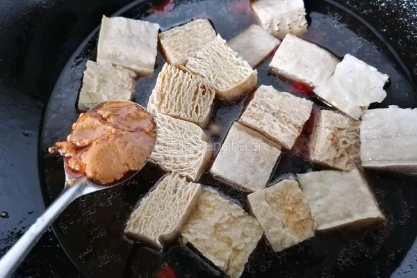麻辣冻豆腐的做法图解9
