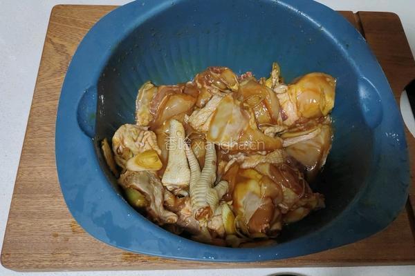 冬菇蒸滑鸡的做法图解5