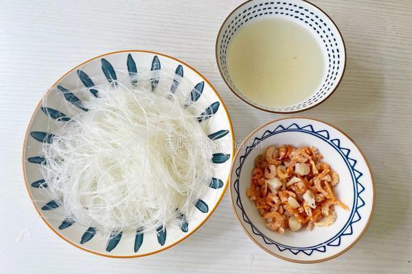 虾米粉丝煲的做法图解4