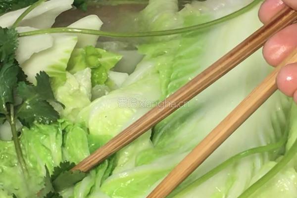 佛手白菜的做法图解6