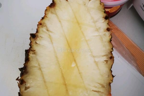 干蒸菠萝米饭的做法图解2