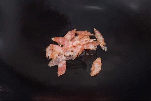腊肠炒谷物饭的做法图解4