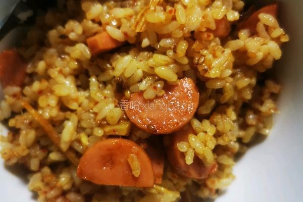 牛板筋炒饭的做法图解9
