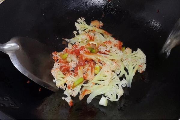 茄汁花菜的做法图解8