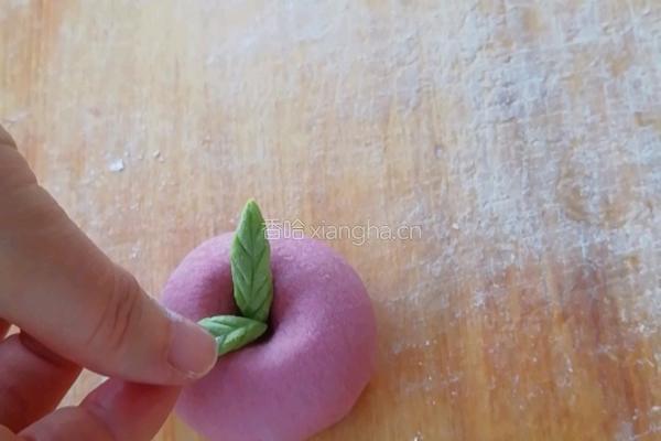 苹果豆沙包的做法图解7
