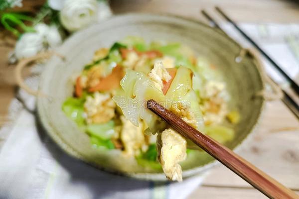 包菜胡萝卜炒鸡蛋的做法图解12