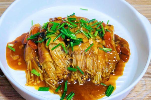 金针菇豆皮卷的做法图解11