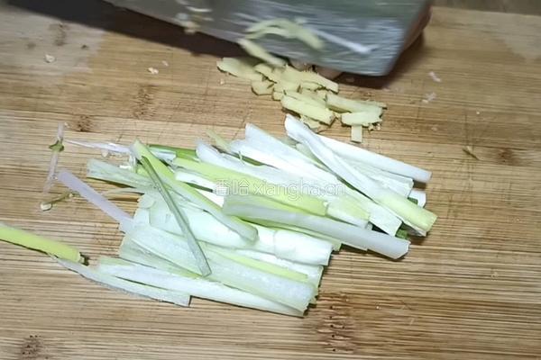 青椒肉丝的做法图解3