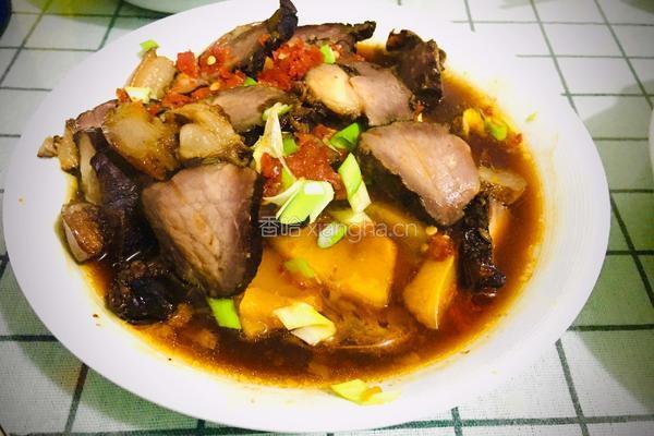 酱油肉蒸南瓜的做法图解6