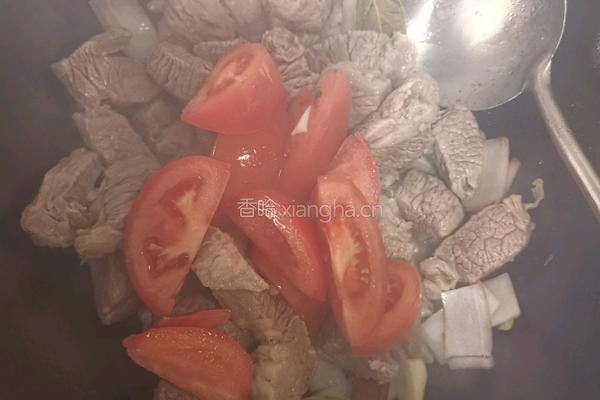 番茄炖牛腩的做法图解7
